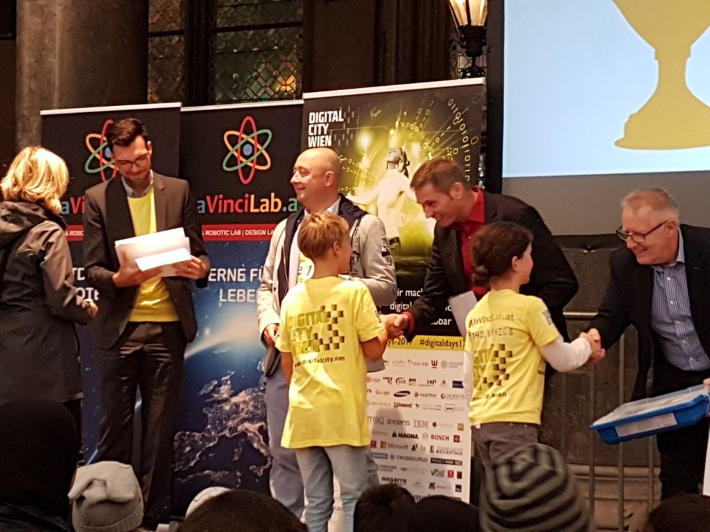 #MadeByKids Finale – Award-Verleihung bei den DigitalDays 2017 im Wiener Rathaus