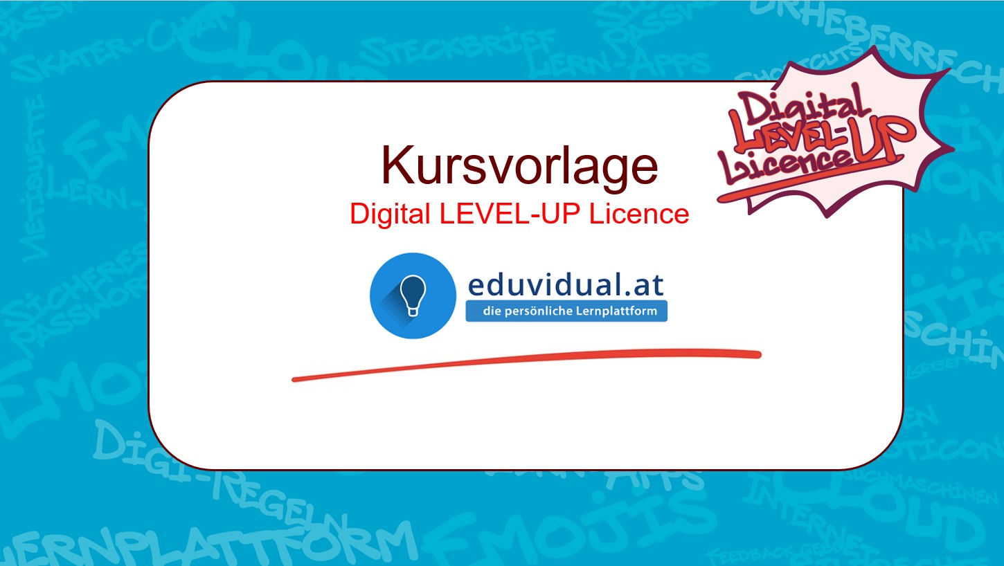 » Jetzt NEU Digital LEVELUP Licence (eduvidual Edition)!